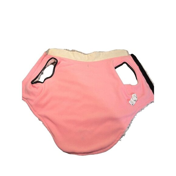 Pet Life Luxe Large "Pinkachew" Charming Designer Faux Fur Dog Coat Jacket Pink - Picture 5 of 12